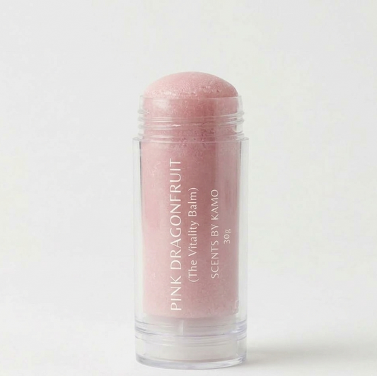 Pink Dragonfruit Vitality Balm - Tropical Jasmine & Ocean Air Fragrance